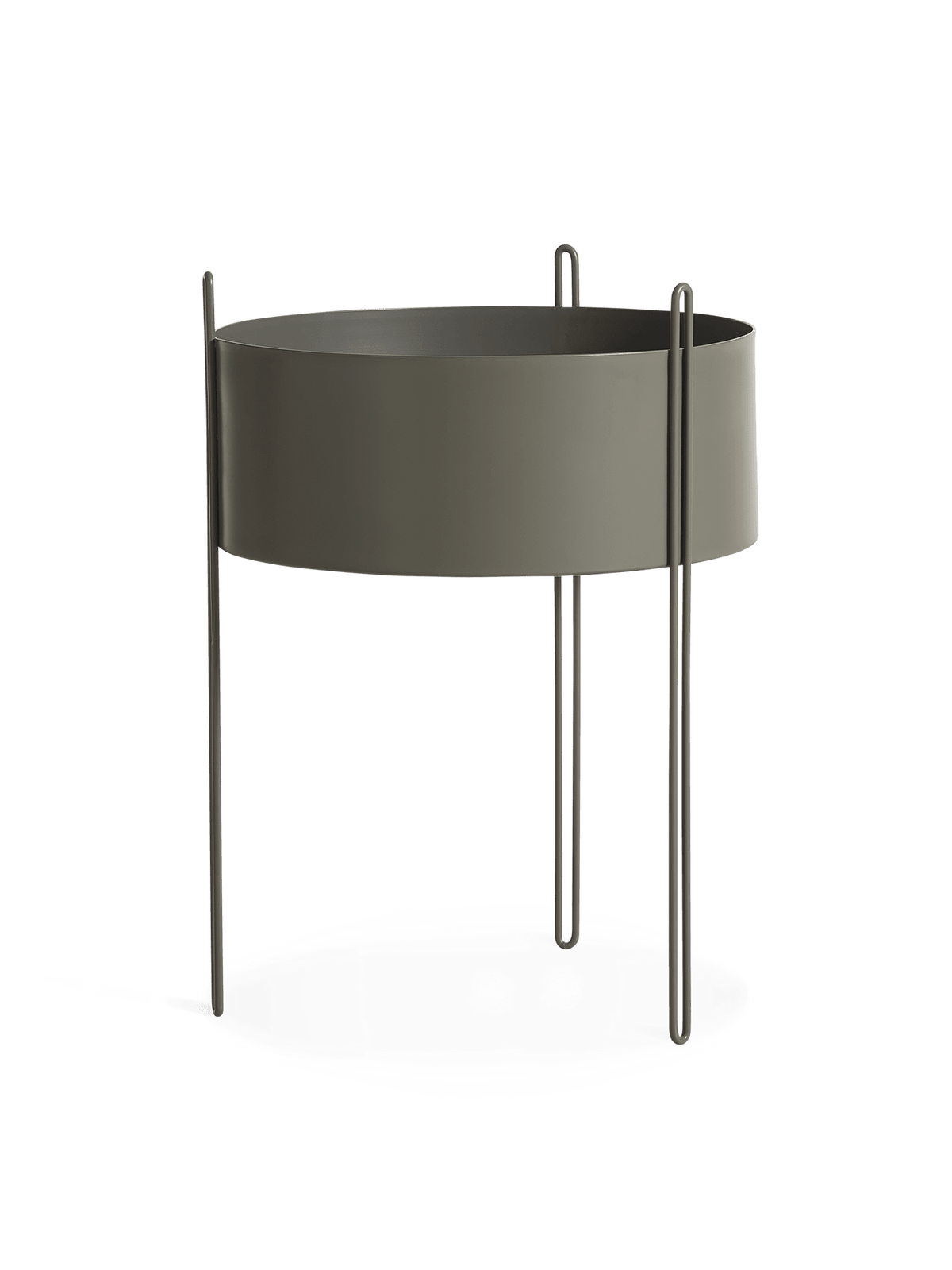 Pidestall Planter Vases Woud Taupe Large 