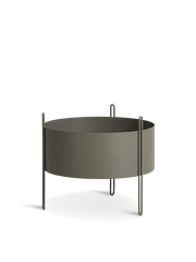 Pidestall Planter Vases Woud Taupe Medium 