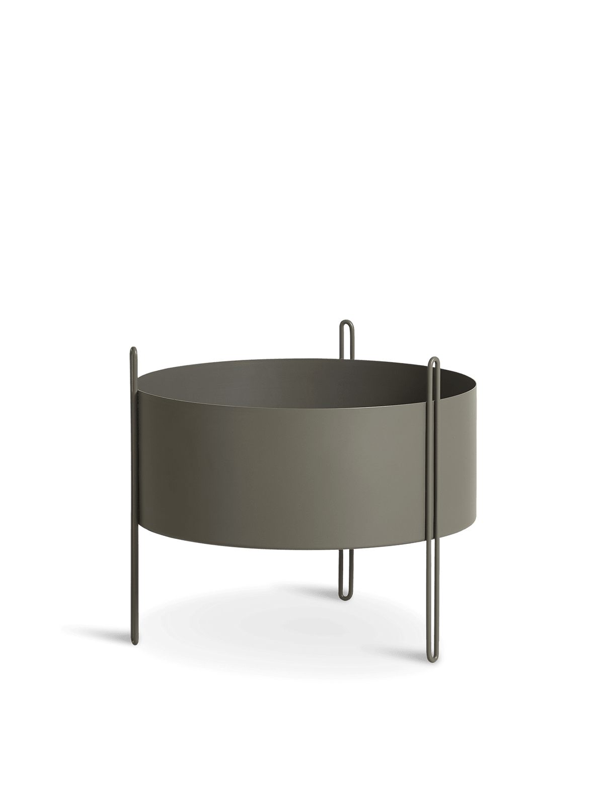 Pidestall Planter Vases Woud Taupe Medium 