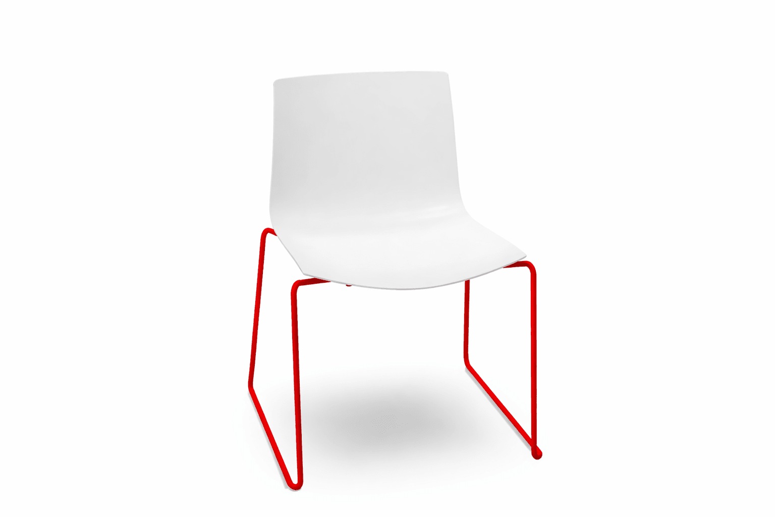 Catifa 46 Polypropylene Sled Base Chair Side/Dining Arper 