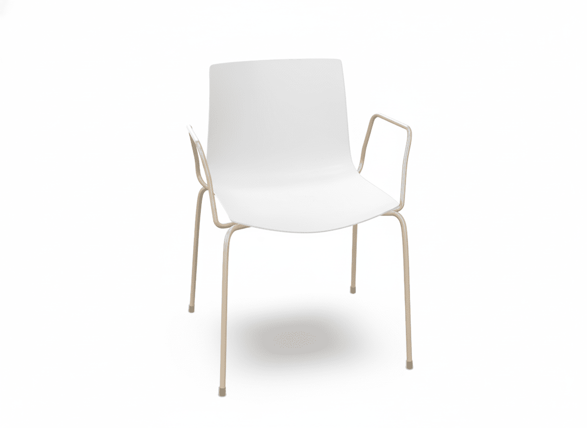Catifa 46 Four Leg Polypropylene Armchair Side/Dining Arper 