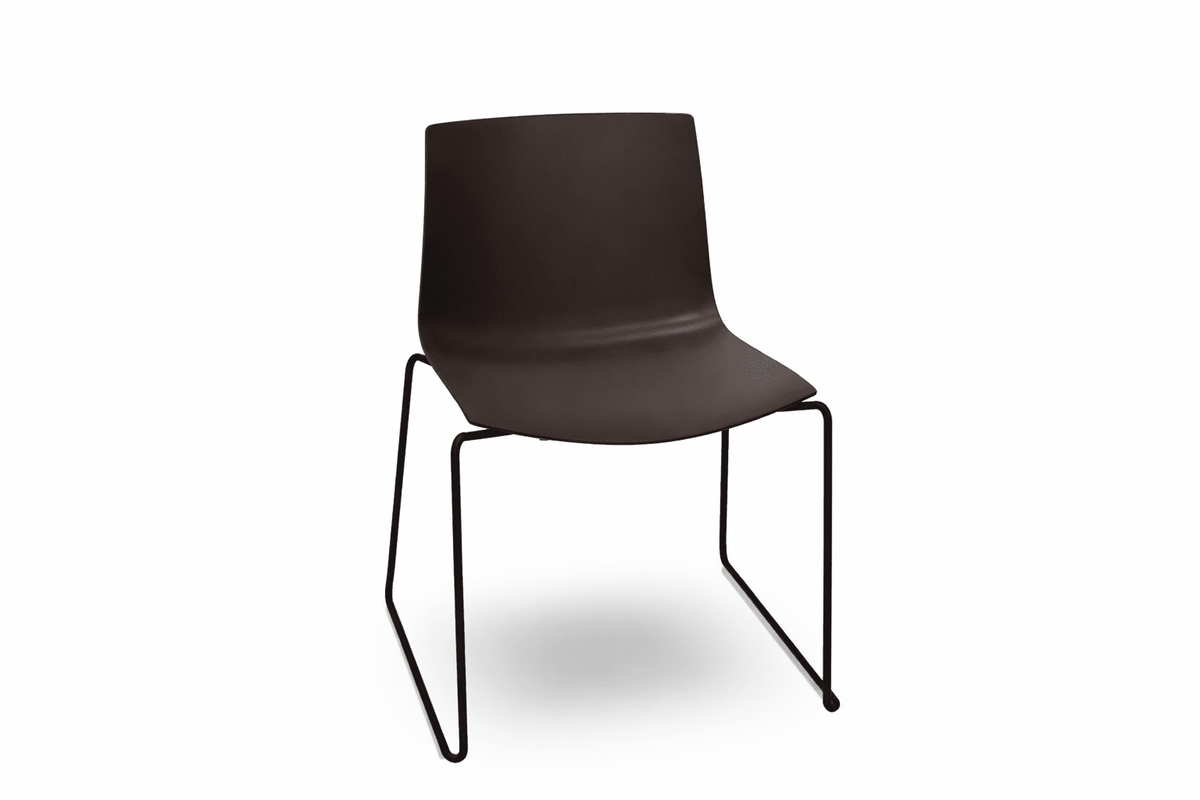 Catifa 46 Polypropylene Sled Base Chair Side/Dining Arper 