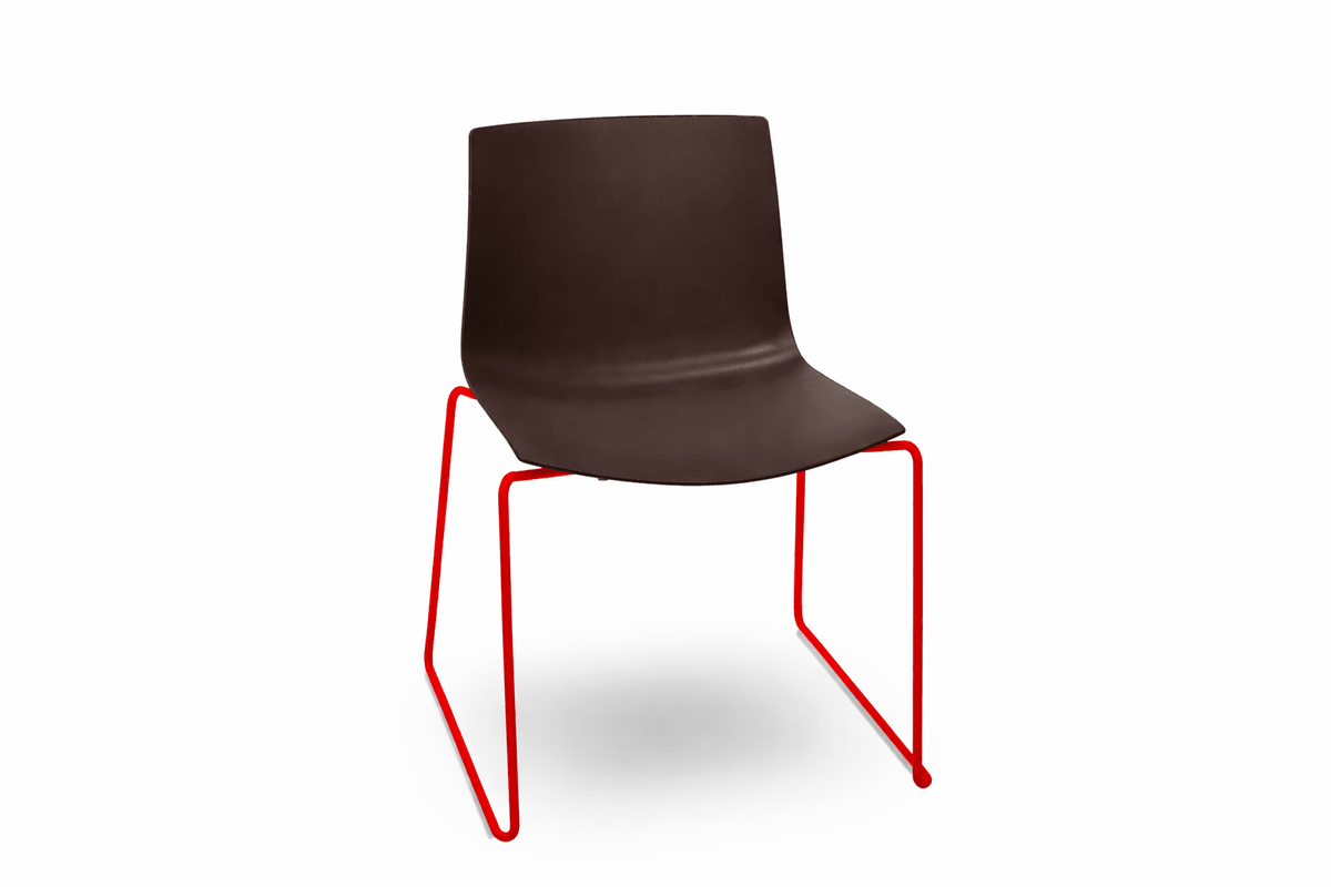 Catifa 46 Polypropylene Sled Base Chair Side/Dining Arper 