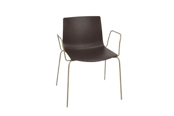 Catifa 46 Four Leg Polypropylene Armchair Side/Dining Arper 