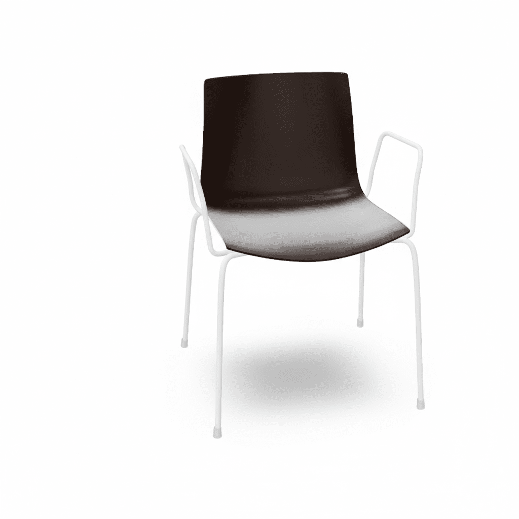 Catifa 46 Four Leg Polypropylene Armchair Side/Dining Arper 