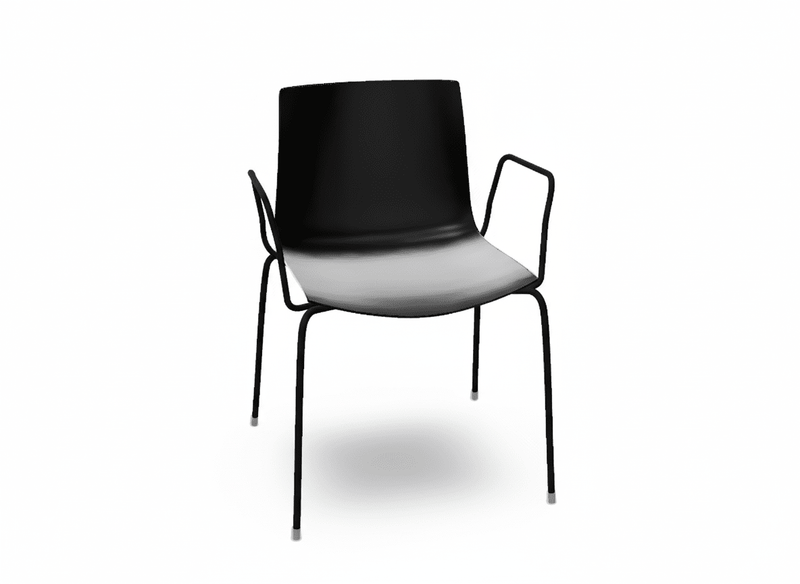 Catifa 46 Four Leg Polypropylene Armchair Side/Dining Arper 