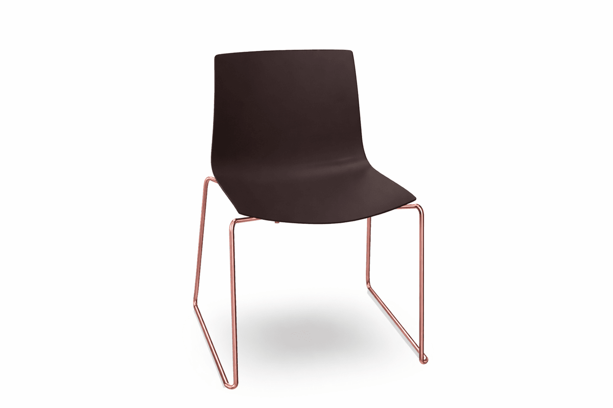Catifa 46 Polypropylene Sled Base Chair Side/Dining Arper 