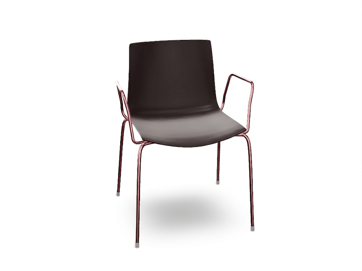 Catifa 46 Four Leg Polypropylene Armchair Side/Dining Arper 