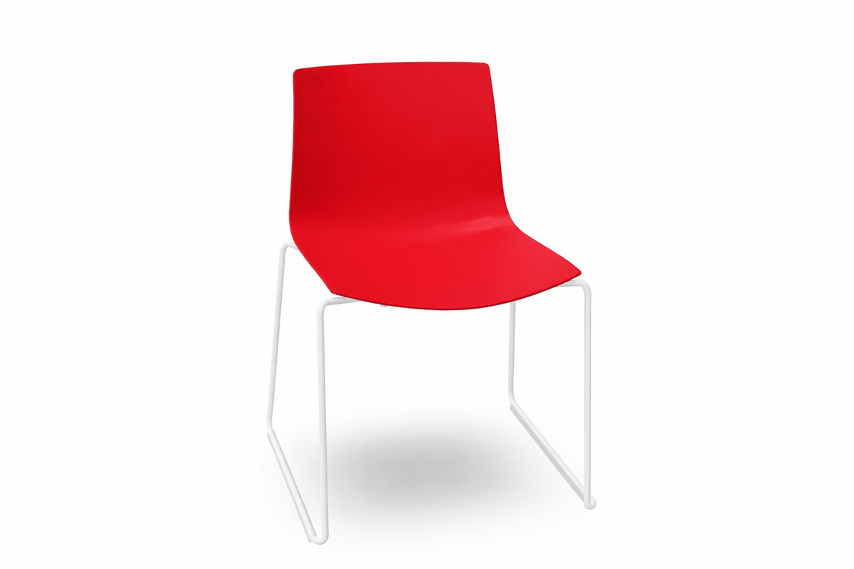Catifa 46 Polypropylene Sled Base Chair Side/Dining Arper 
