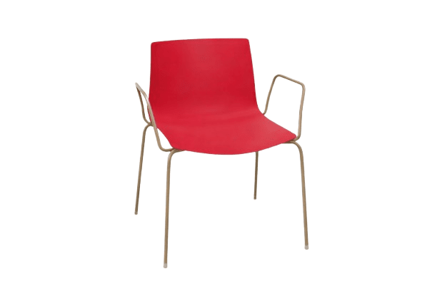 Catifa 46 Four Leg Polypropylene Armchair Side/Dining Arper 