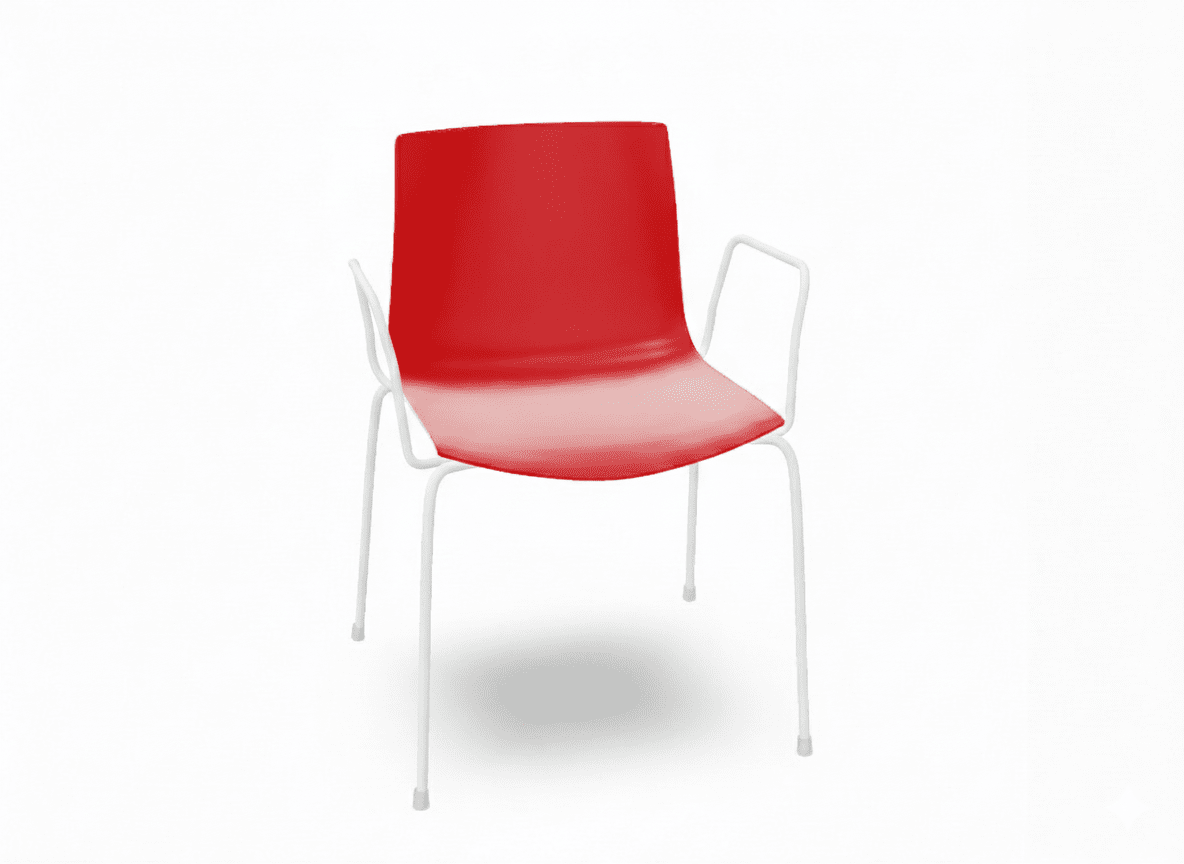 Catifa 46 Four Leg Polypropylene Armchair Side/Dining Arper 