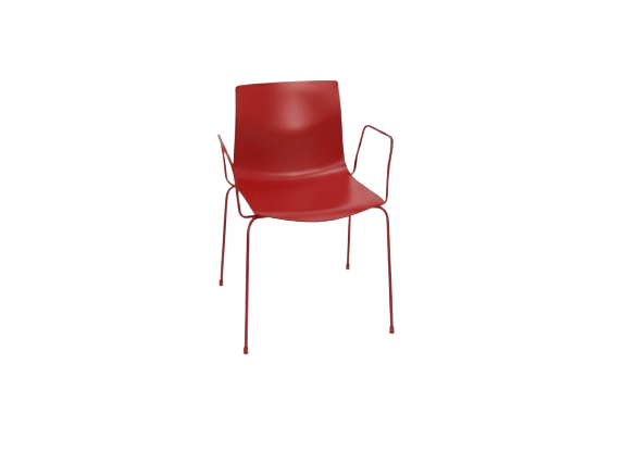 Catifa 46 Four Leg Polypropylene Armchair Side/Dining Arper 