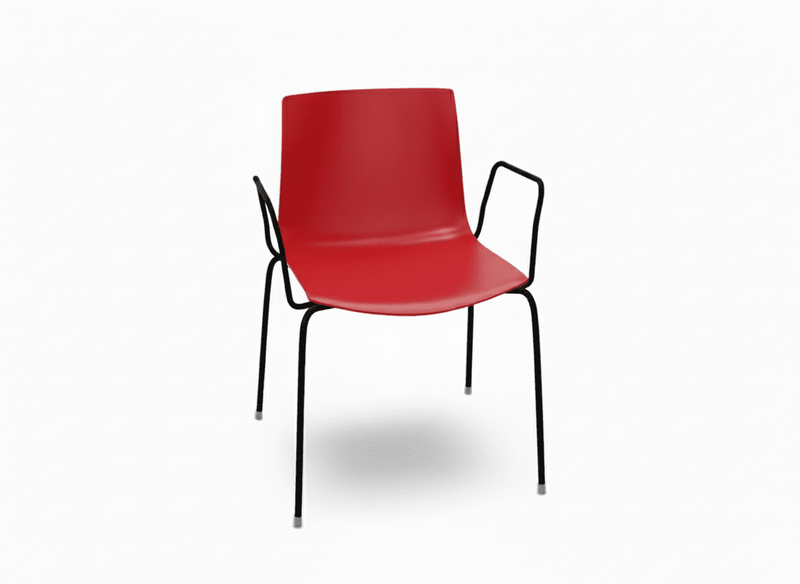 Catifa 46 Four Leg Polypropylene Armchair Side/Dining Arper 