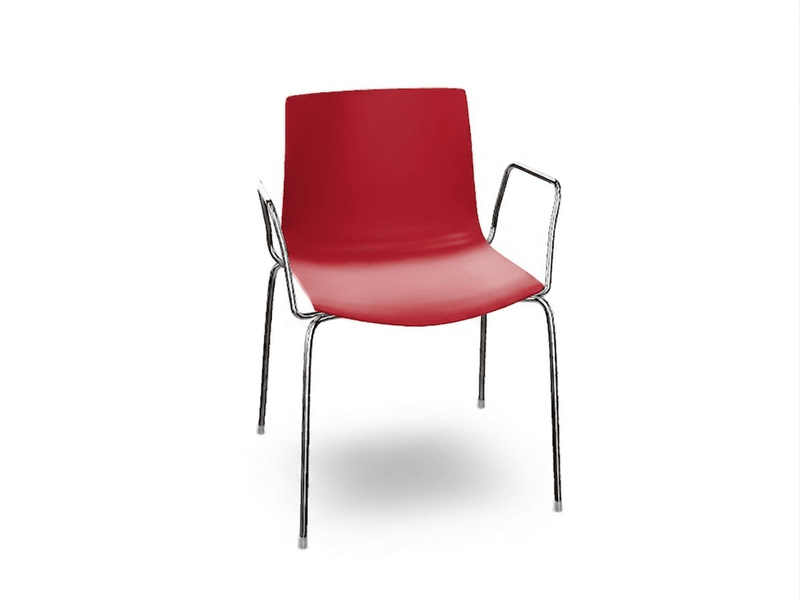 Catifa 46 Four Leg Polypropylene Armchair Side/Dining Arper 