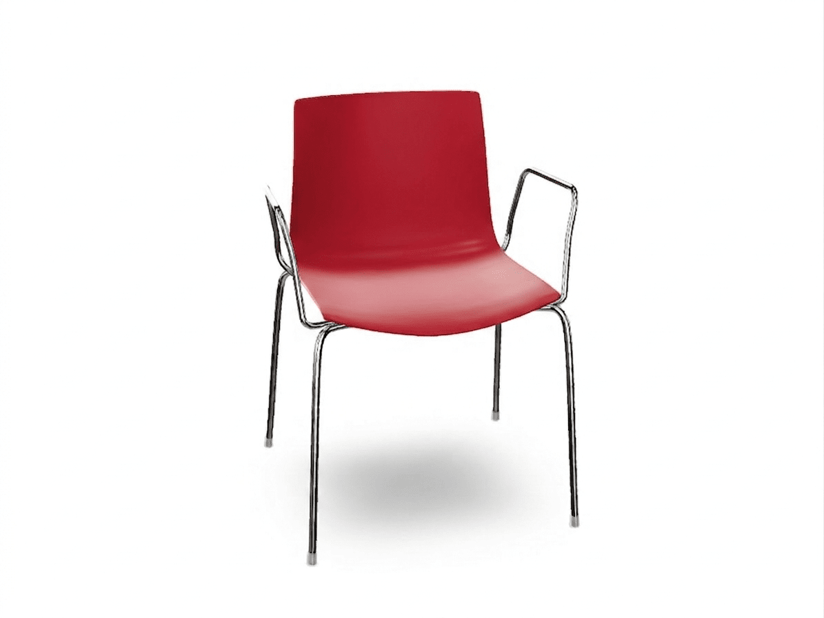 Catifa 46 Four Leg Polypropylene Armchair Side/Dining Arper 