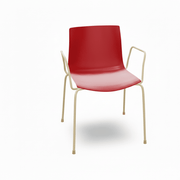 Catifa 46 Four Leg Polypropylene Armchair Side/Dining Arper 