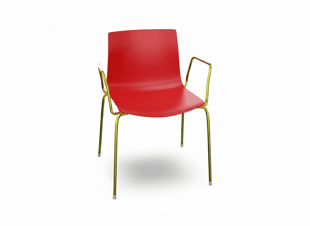 Catifa 46 Four Leg Polypropylene Armchair Side/Dining Arper 