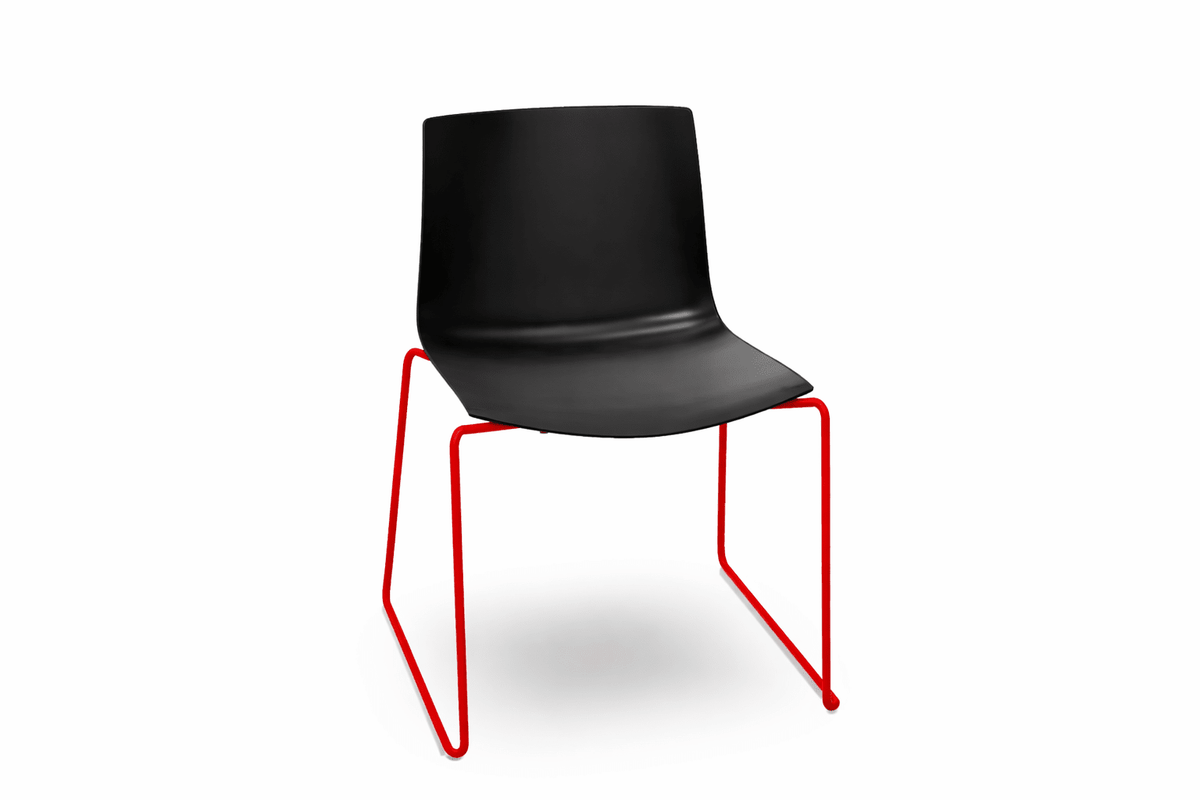 Catifa 46 Polypropylene Sled Base Chair Side/Dining Arper 