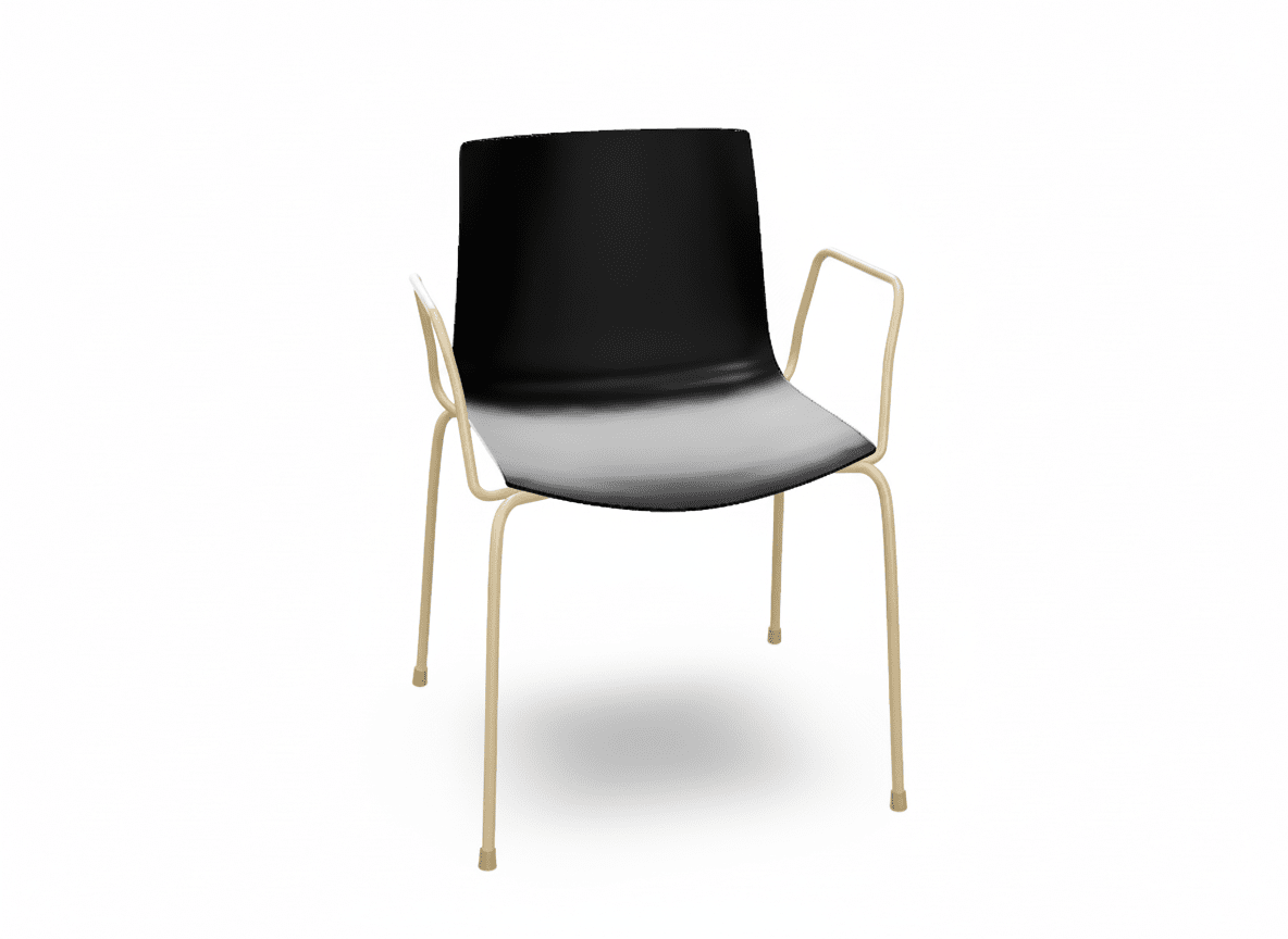 Catifa 46 Four Leg Polypropylene Armchair Side/Dining Arper 