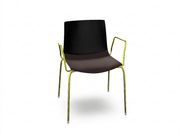 Catifa 46 Four Leg Polypropylene Armchair Side/Dining Arper 