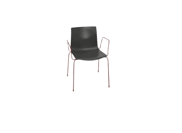 Catifa 46 Four Leg Polypropylene Armchair Side/Dining Arper 