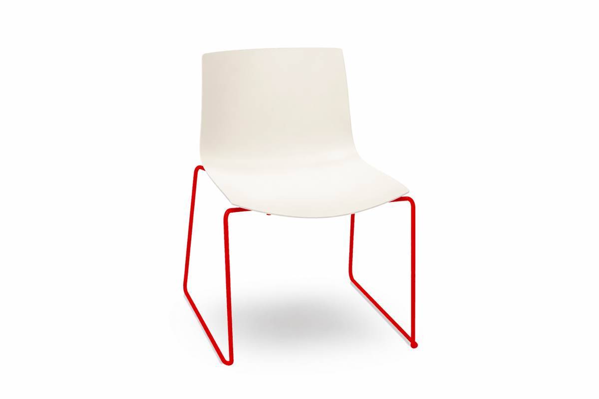 Catifa 46 Polypropylene Sled Base Chair Side/Dining Arper 