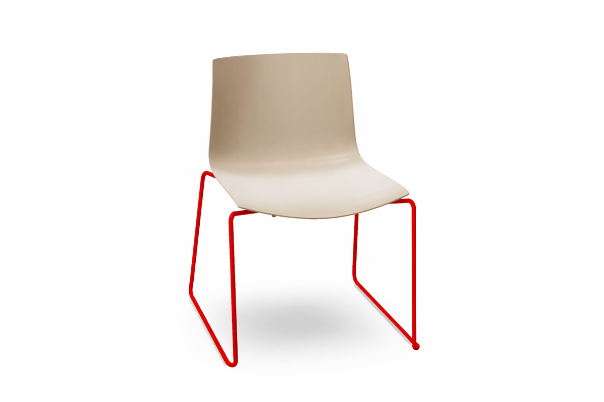 Catifa 46 Polypropylene Sled Base Chair Side/Dining Arper 