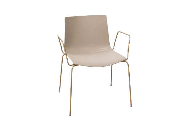 Catifa 46 Four Leg Polypropylene Armchair Side/Dining Arper 