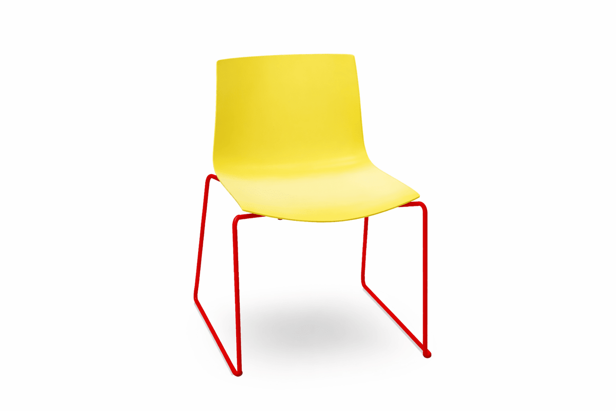 Catifa 46 Polypropylene Sled Base Chair Side/Dining Arper 