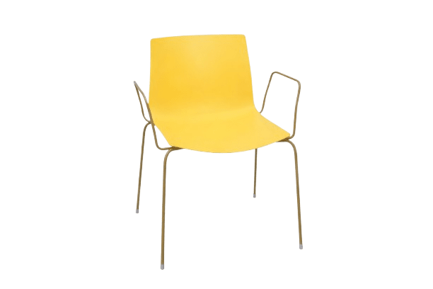 Catifa 46 Four Leg Polypropylene Armchair Side/Dining Arper 