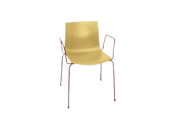 Catifa 46 Four Leg Polypropylene Armchair Side/Dining Arper 