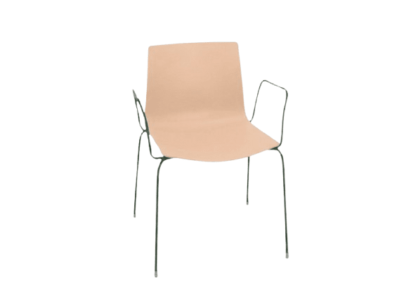 Catifa 46 Four Leg Polypropylene Armchair Side/Dining Arper 