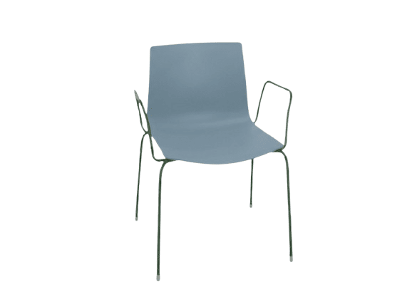 Catifa 46 Four Leg Polypropylene Armchair Side/Dining Arper 