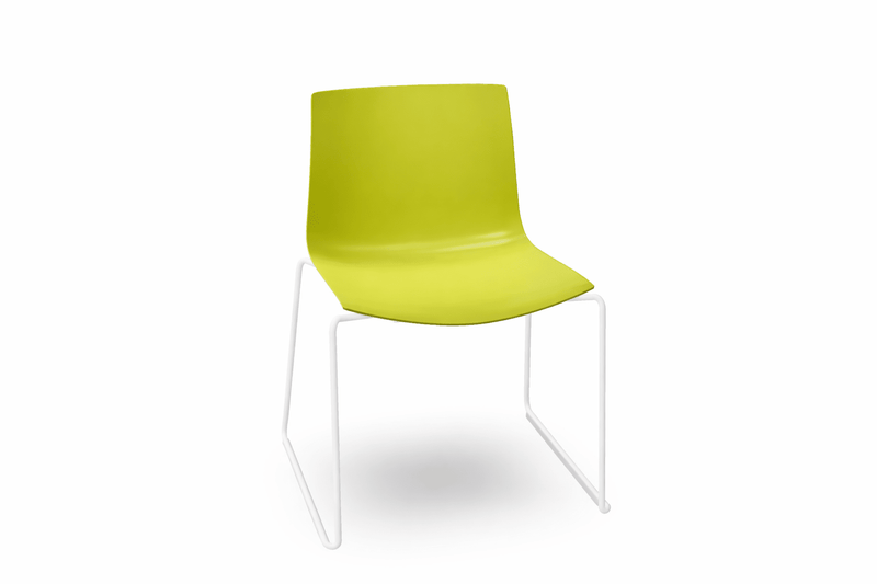 Catifa 46 Polypropylene Sled Base Chair Side/Dining Arper 