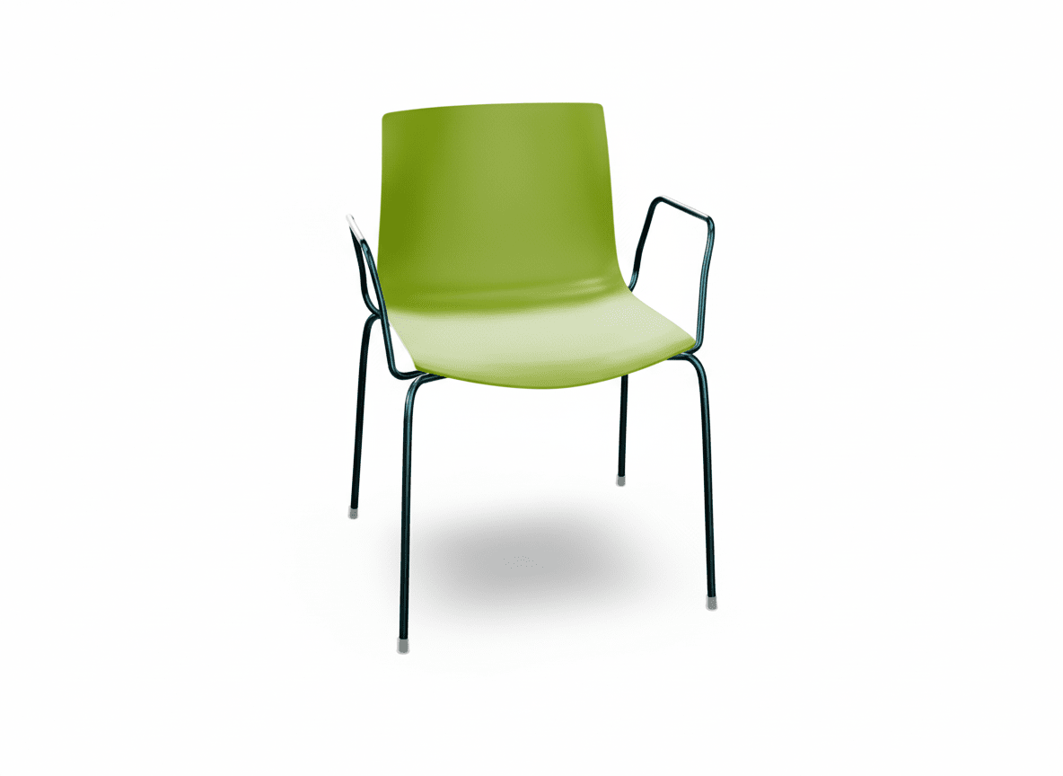 Catifa 46 Four Leg Polypropylene Armchair Side/Dining Arper 