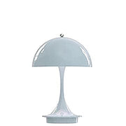 Panthella 160 Portable Table Lamp Table Lamps Louis Poulsen Pale Blue 