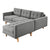 Jane 2 Loft Bi-Sectional Sofa Gus Modern 