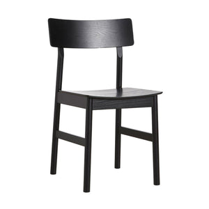 Pause Dining Chair 2.0 - Set of 2 Dining Chair Woud Black Painted Ash 