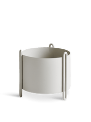 Pidestall Planter Vases Woud Grey Small 