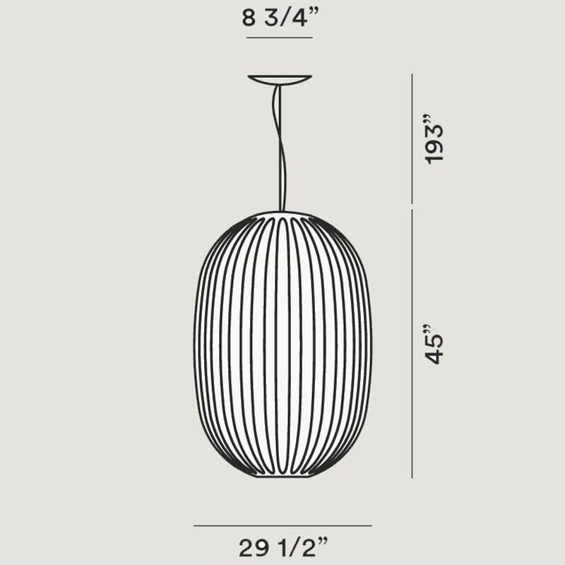 Plass Suspension Lamp suspension lamps Foscarini 