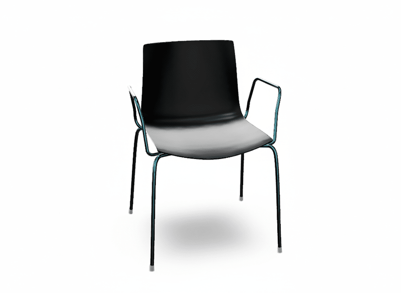 Catifa 46 Four Leg Polypropylene Armchair Side/Dining Arper 