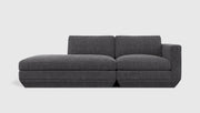 Gus Modern Podium Modular 2PC Lounge — Bastille Lennox / Left Facing