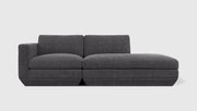 Gus Modern Podium Modular 2PC Lounge — Bastille Lennox / Right Facing