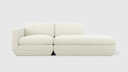 Gus Modern Podium Modular 2PC Lounge — Copenhagen Fossil / Right Facing