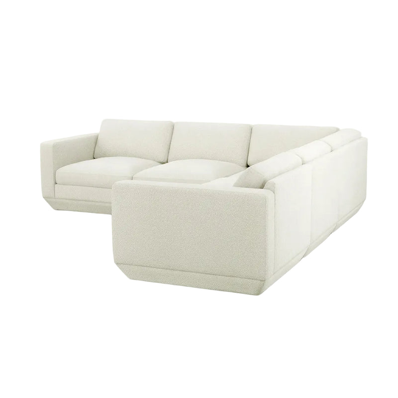 Gus Modern Podium Modular 5PC Corner Sectional — Copenhagen Fossil