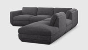 Gus Modern Podium Modular 5PC Seating Group — Bastille Lennox / Right Facing