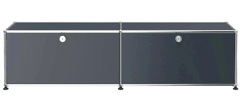 USM Haller Media B218 storage USM Anthracite Gray 