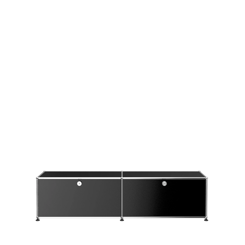 USM Haller Media B218 storage USM Graphite Black 