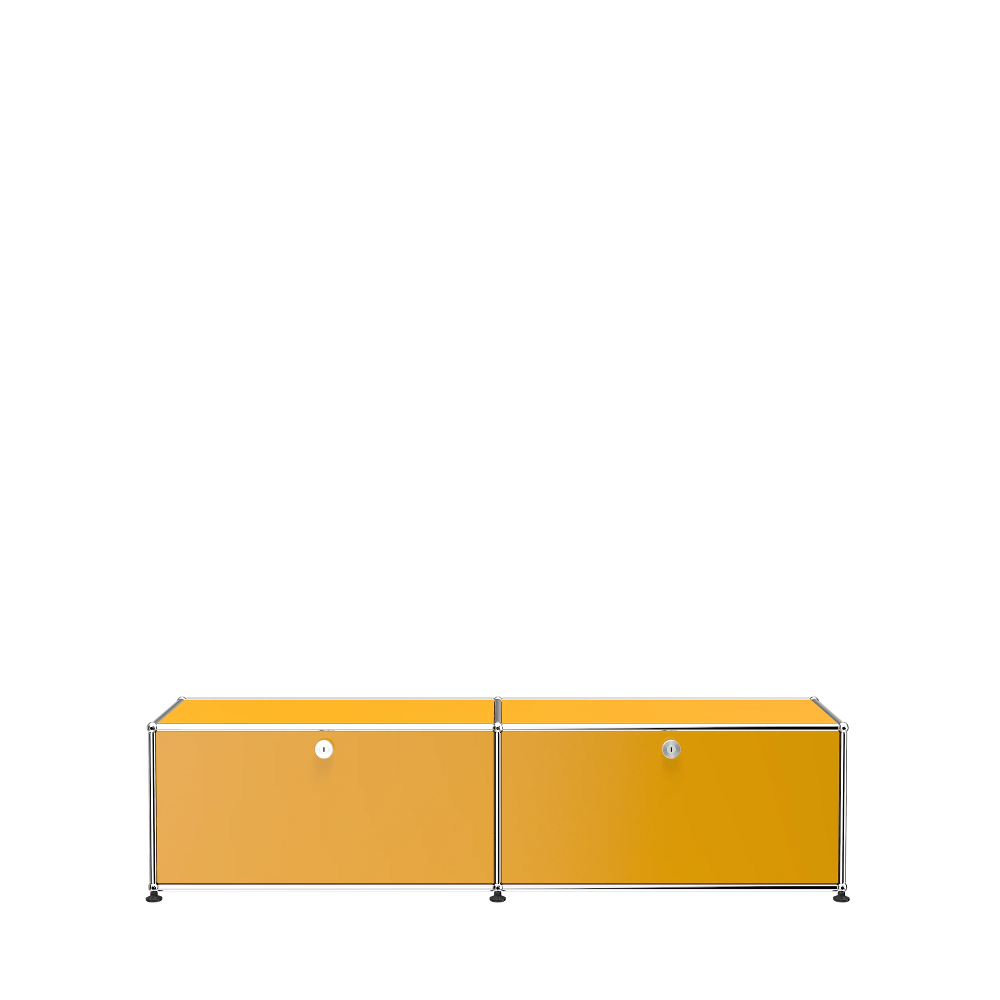 USM Haller Media B218 storage USM Golden yellow 