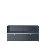 USM Haller Closed Storage Credenza C2A storage USM Anthracite Gray 